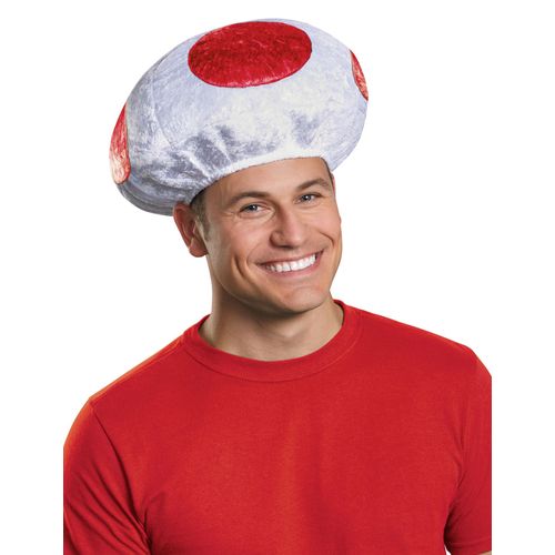 Coiffe Champignon Toad Nintendo Adulte