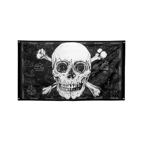 Drapeau Pirate Jolly Roger 90 X 150 Cm