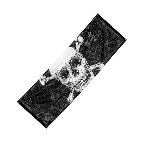 Bannière Pirate Jolly Roger 74 X 220 Cm