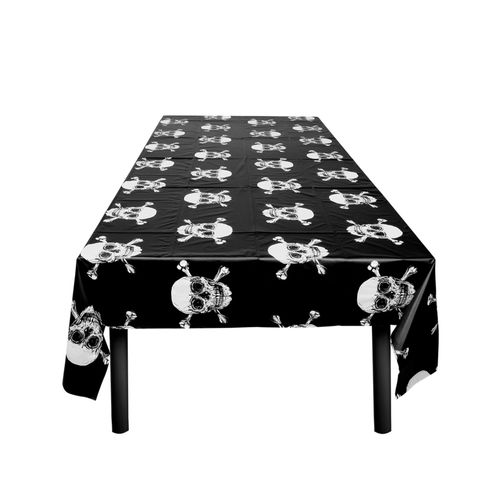 Nappe En Plastique Pirate Jolly Roger 130 X 180 Cm