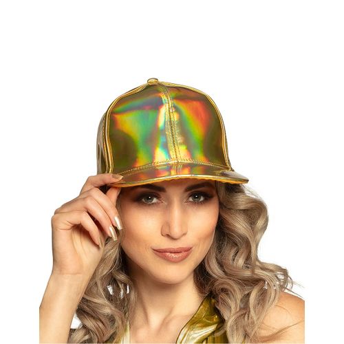 Casquette Dorée Iridescente Adulte