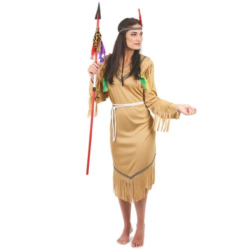 Déguisement Indienne Robe Longue Femme