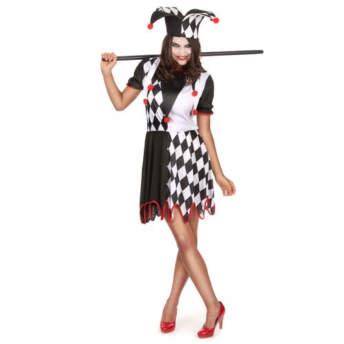 Déguisement Bouffon Femme