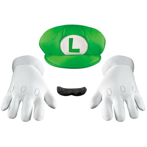 Kit D'accessoires De Luigi Vert Super Mario? Adulte