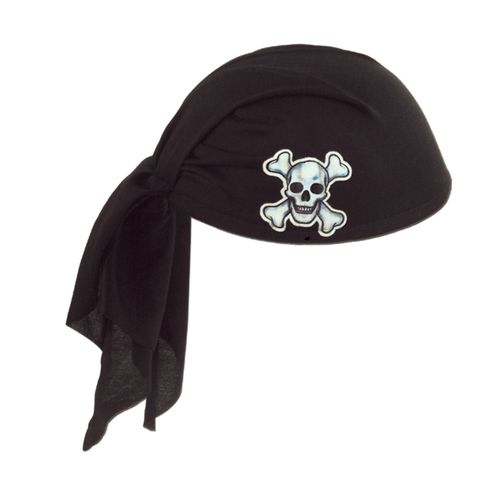 Chapeau Bandana Noir Pirate Adulte