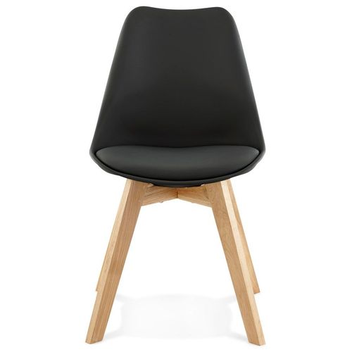 Chaise Moderne 'teki' Noire