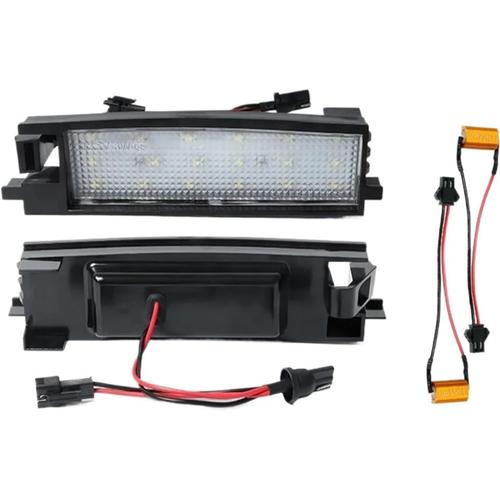 2 Pièces, For Toyota, For Corolla Im, For Yaris, For Rav4, For Auris Aygo Avalon Vitz Solara Echo Iq Vanguard Led Éclairage De Plaque D'immatriculation Lampes De Plaque D'immatriculation Lampe D