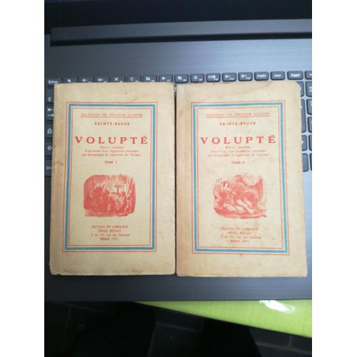 Volupté Sainte Beuve Tome 1 Et 2 Édition Non Datée Béziat