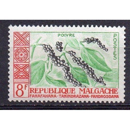 Madagascar- 1 Timbre Neuf - Poivre