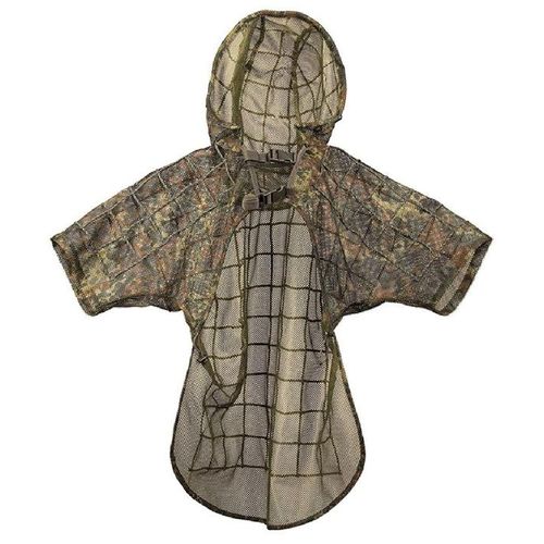 A Personnaliser Selon Votre Mission Et Votre Terrain De Jeu Les Guerrieres Vous Proposent : Ghillie Sniper / Cape Camouflage Flecktarn A Personnaliser Fil Tissu Feuille Airsoft Sport Chasse