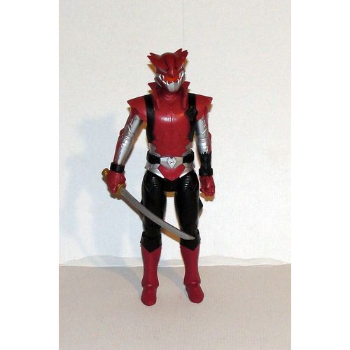 Figurine Power Rangers Beast Morphers Cybervillain Figurine Blaze Articulé 30 Cm
