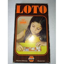 Ancien Jeu Loto En Bois Educo Super Jouet