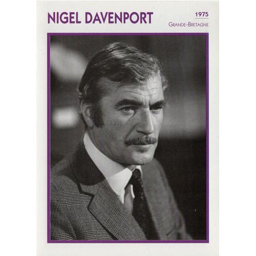 Fiche Portrait De Star Nigel Davenport