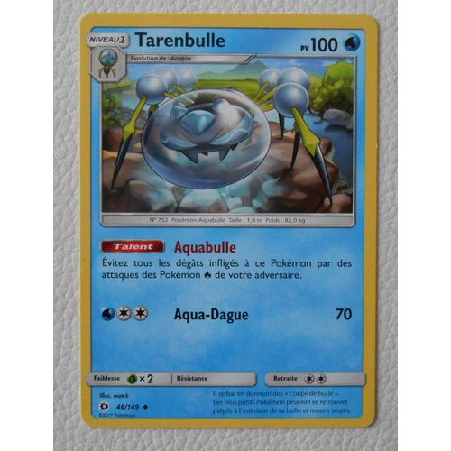 Carte Pokemon Tarenbulle 46/149 Soleil Et Lune