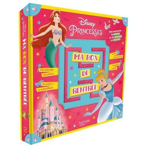 Ma Box De Rentrée Disney Princesses - Avec 1 Livre D'éveil, 1 Poster, 1 Livre D'activités, 1 Livre De Coloriages, 1 Plache De Stickers