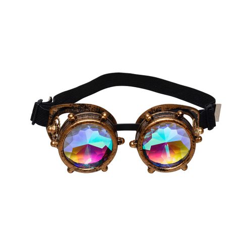 Lunettes Avec Verres Prismes Steampunk Adulte