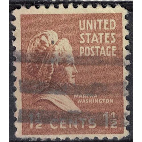 Etats Unis 1938 Oblitéré Used Martha Washington First Lady Première Dame Su