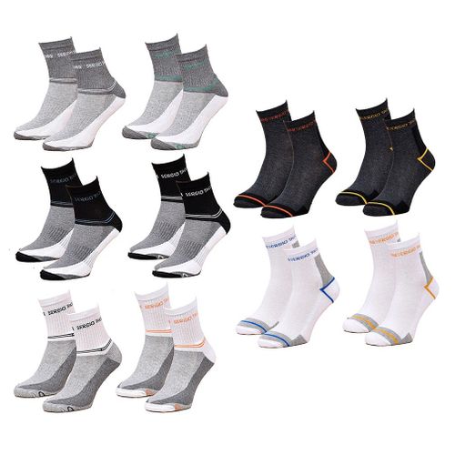 Chaussettes Femme Sergio Tacchini Socquettes Pack De 10 Paires Bouclette