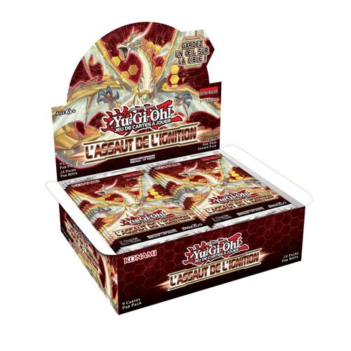 Yu-Gi-Oh! - Boites Boosters Français - De 24 Boosters - L'assaut De L'ignition