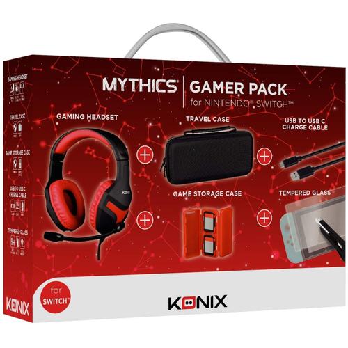 Pack D'accessoires Gamer Mythics Pour Nintendo Switch