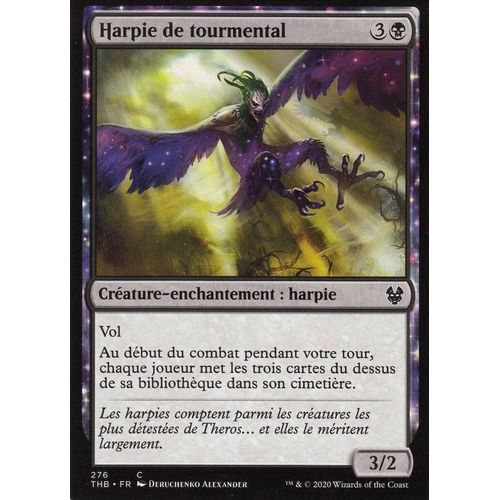 Harpie De Tourmental - Deck Arpenteur - Théros Par- Delà La Mort - C - 276