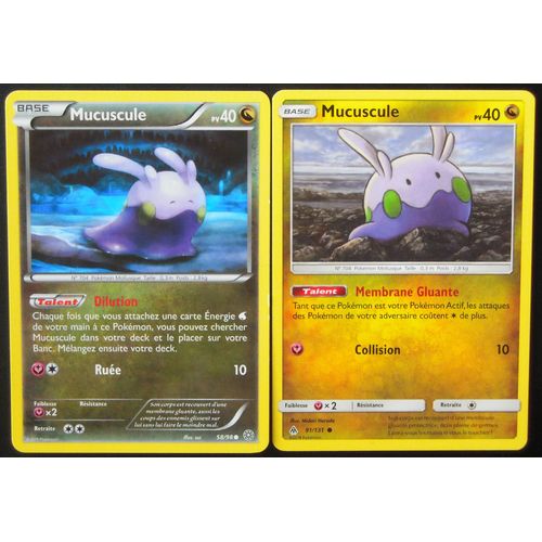 Mucuscule Origines Antiques (58/98) + Mucuscule Lumière Interdite (91/131)