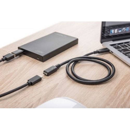 DIGITUS Rallonge USB 3.1, 0,7 m, noir