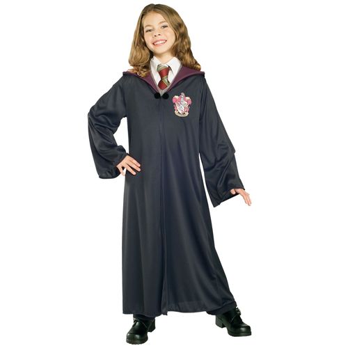 Déguisement Robe De Sorcier Gryffondor Fille Luxe - Harry Potter 8 À 10 Ans