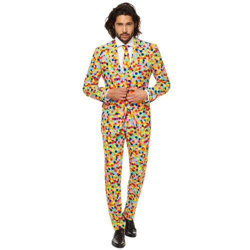 Costume Mr. Confetteroni Homme Opposuits - Taille: M / L (Eu 52)