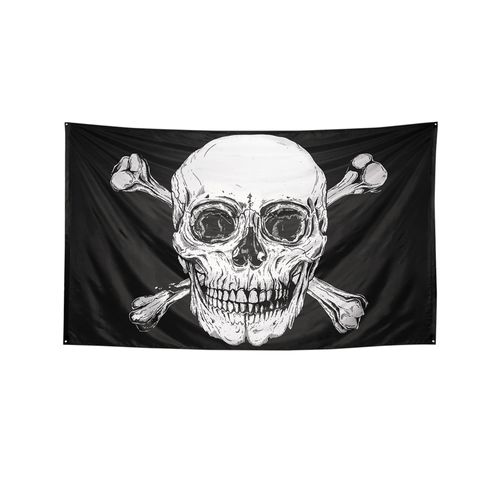 Drapeau Pirate Jolly Roger Xxl 200 X 300 Cm