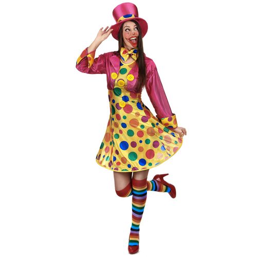 Déguisement Clown Amusant Femme - Taille: Small