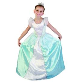 Déguisement princesse bleue fille - Taille: L 10-12 ans (130-140 cm)