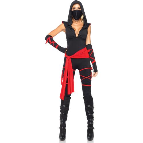 Déguisement Ninja Noir Sexy Femme - Taille: S (36-38)