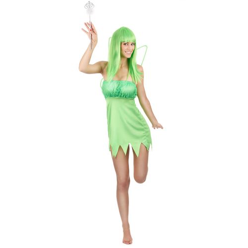 Déguisement Fée Verte Femme - Taille: Small