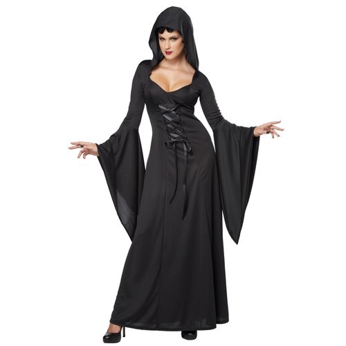 Déguisement Sorcière Noire Pour Femme Halloween - Taille: L (42/44)