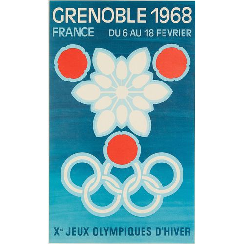 Affiche Grenoble 1968