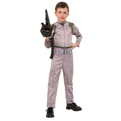 Déguisement Ghostbusters Avec Arme Enfant - Taille: 7 À 8 Ans (128 Cm)