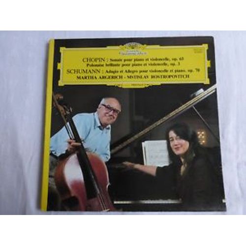 Marha Argerich/Mstislav Rostropovitch