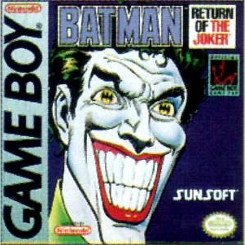 Batman : Return Of The Joker Game Boy