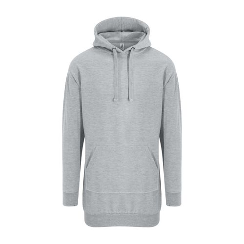 Sweat Long ? Capuche - Robe Pour Femme - Jh015 - Gris