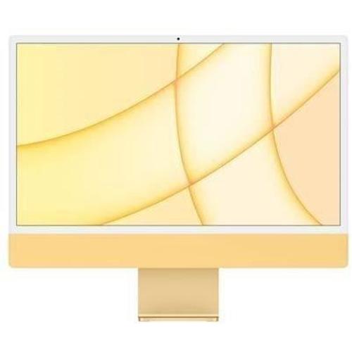 iMac 24" 2021 M1 3,2 Ghz 8 Go 256 Go GPU 8 c¿urs Jaune - Reconditionné - Excellent état