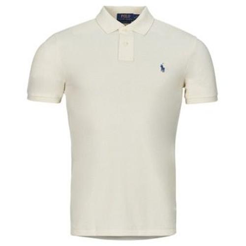 Polo Polo Ralph Lauren Polo Ajuste Slim Fit En Coton Basic Mesh Beige