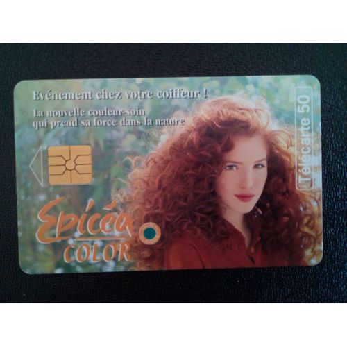 Telecarte Epicea Color 07/1996