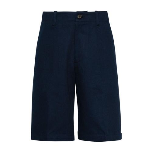 Corneliani - Shorts > Casual Shorts - Blue