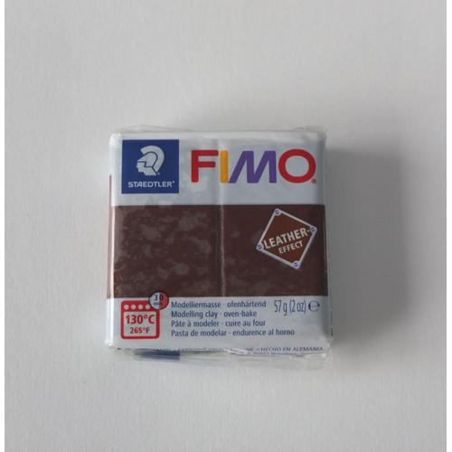 Pate Fimo Marron Leather