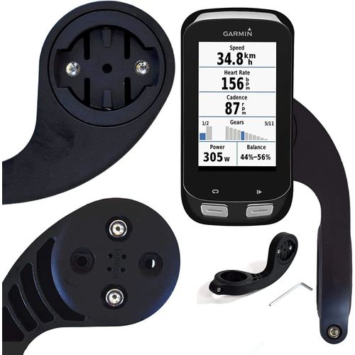 Support De Guidon Pour Ordinateur Gps Compatible Avec Garmin Edge 130/530/540/820/830/840/1030/1040 - Convient Guidons Jusqu'à 31,8mm