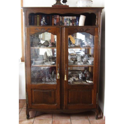 Vitrine 2 Portes En Bois Fabricant Unifa