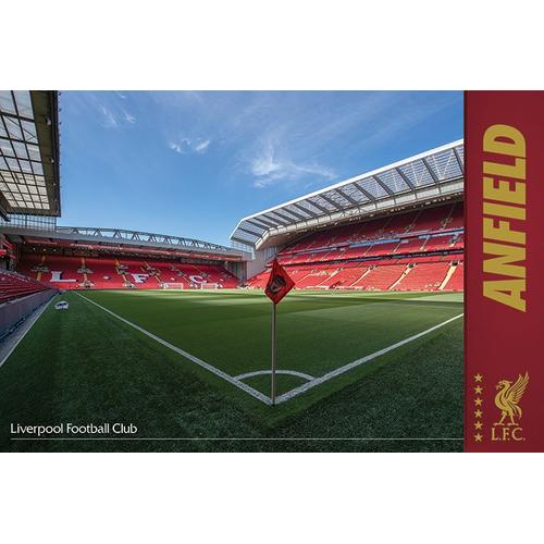 Liverpool Fc (Anfield) - 61x91,5cm - Affiche / Poster - Envoi En Tube