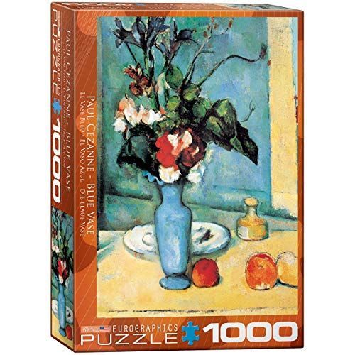 Eurographics Blue Vase By Cezanne 1000 Piece Puzzle