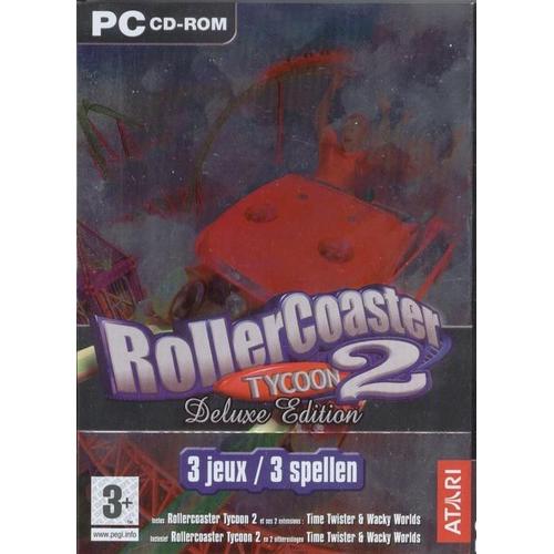 Roller Coaster Tycon 2 Edition Deluxe Comprenant 3 Jeux Pc